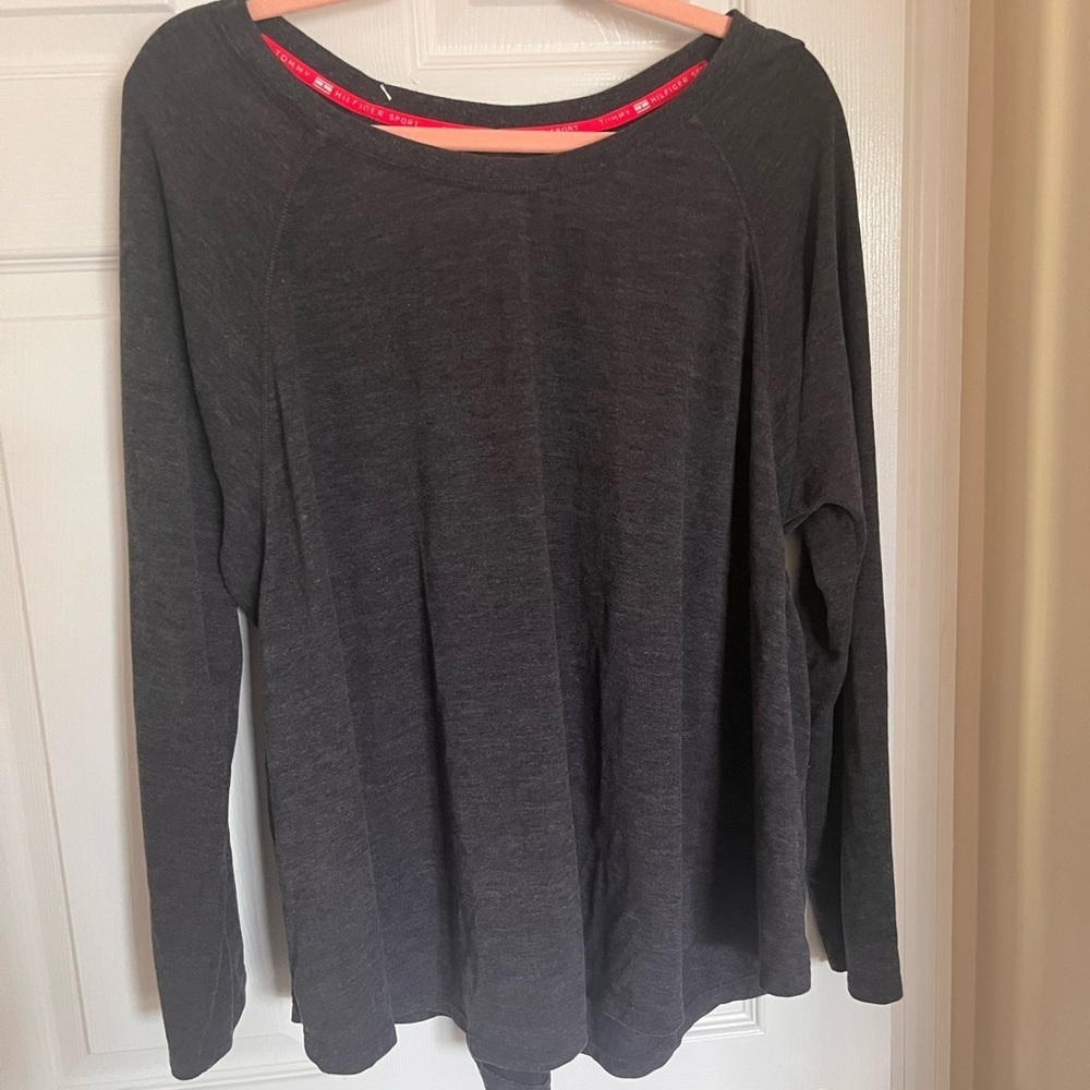 Tommy Hilfiger Charcoal Gray Sweatshirt